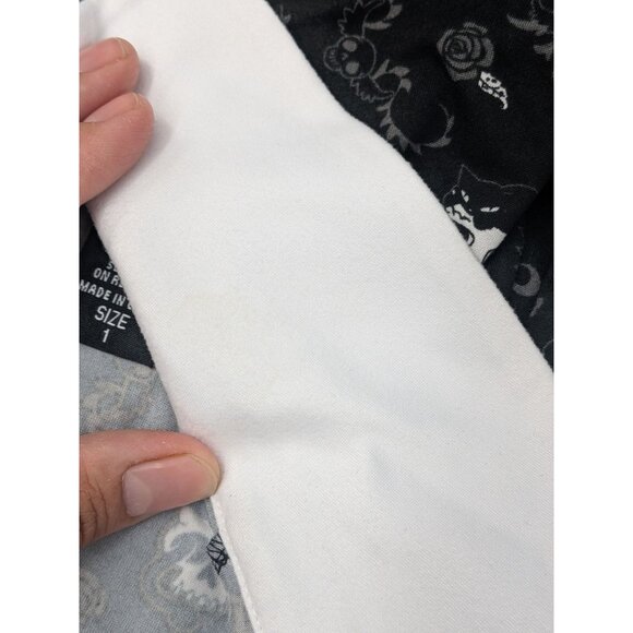 Emily Strange Gothic Lace Up Mini Dress Women Size 1X Plus Y2K Anime Whimsigoth - Picture 3 of 12